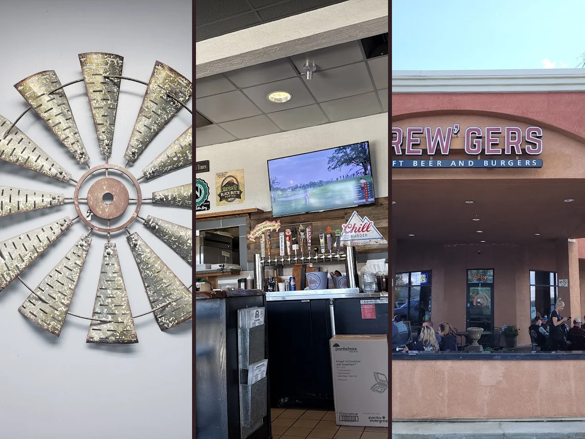 Burgers, beer, and patio dining